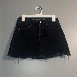 Black American Eagle jean skirt